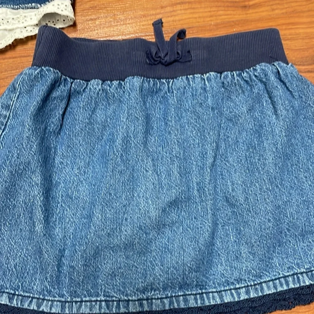 Girls bundle of shorts and skirt size 6/7